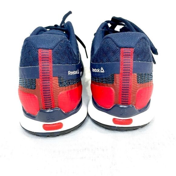 Reebok JJ II Watt Trainers Navy Blue and Red Men's Size 7 - Picture 7 of 9